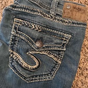 Silver Suki slim mid boot super stretch 32 x 31